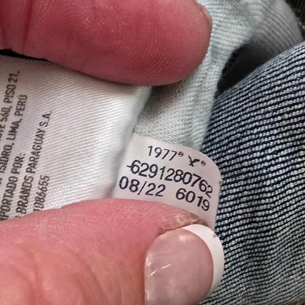American Eagle Airflex+ Straight Jeans Mens 30x34‎ Blue Excellent